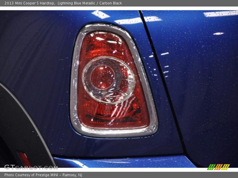 Lightning Blue Metallic / Carbon Black 2013 Mini Cooper S Hardtop