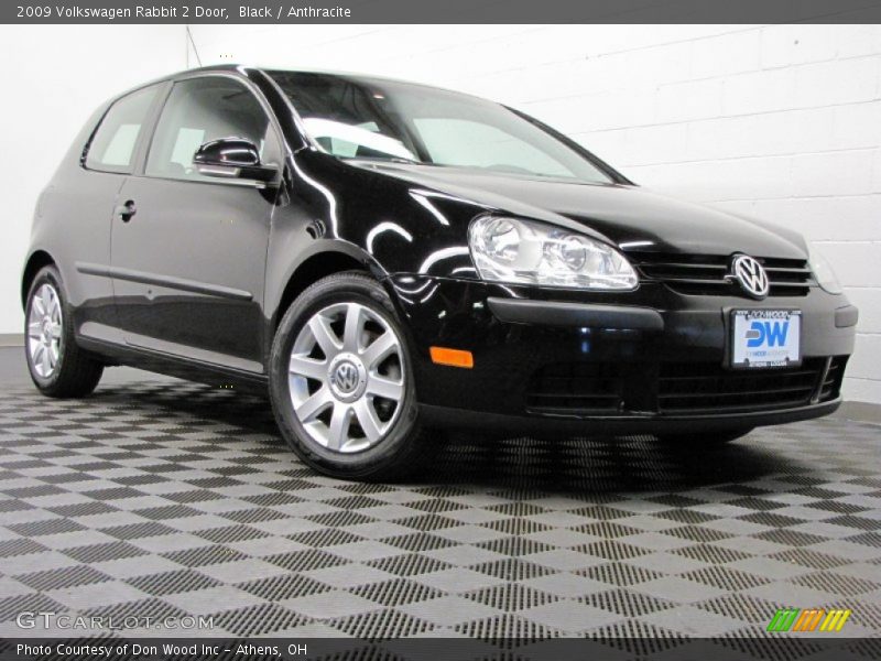 Black / Anthracite 2009 Volkswagen Rabbit 2 Door