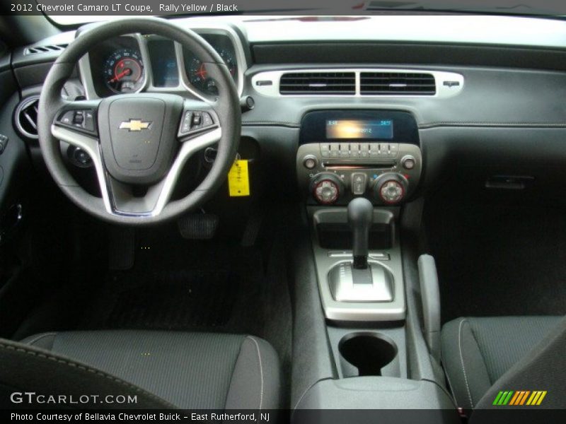 Rally Yellow / Black 2012 Chevrolet Camaro LT Coupe