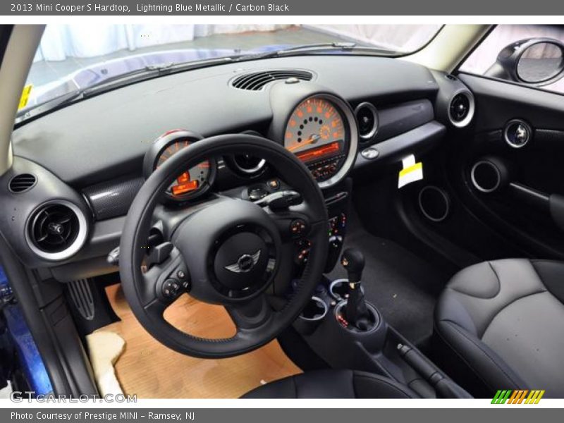 Lightning Blue Metallic / Carbon Black 2013 Mini Cooper S Hardtop