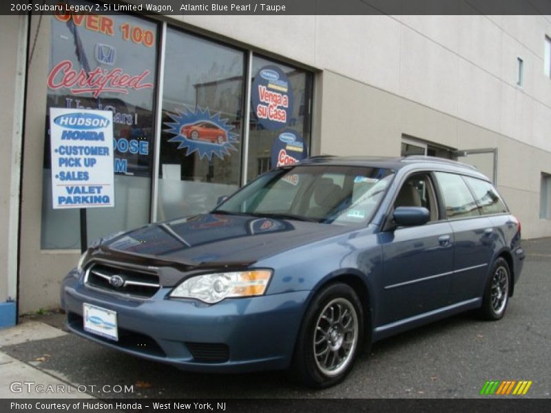 Atlantic Blue Pearl / Taupe 2006 Subaru Legacy 2.5i Limited Wagon