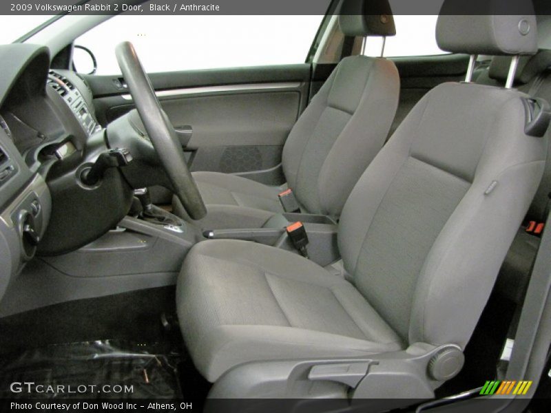  2009 Rabbit 2 Door Anthracite Interior