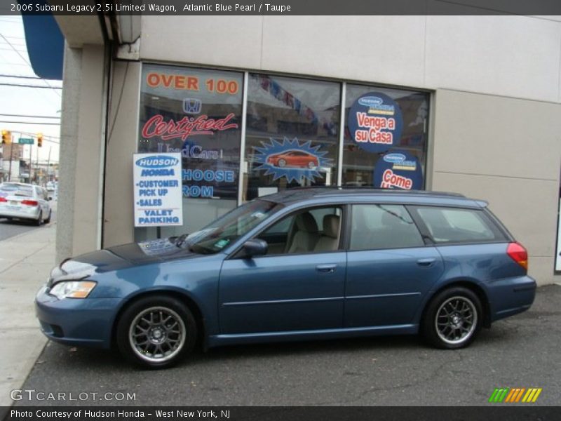 Atlantic Blue Pearl / Taupe 2006 Subaru Legacy 2.5i Limited Wagon