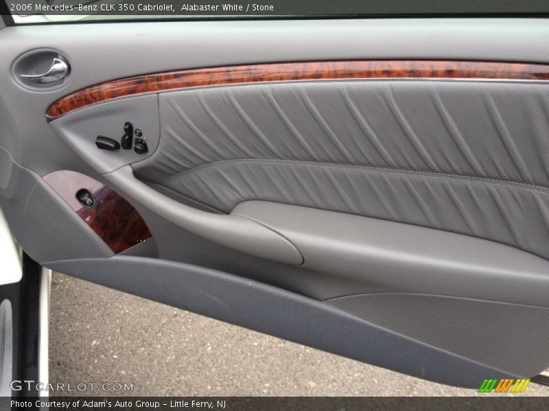 Alabaster White / Stone 2006 Mercedes-Benz CLK 350 Cabriolet