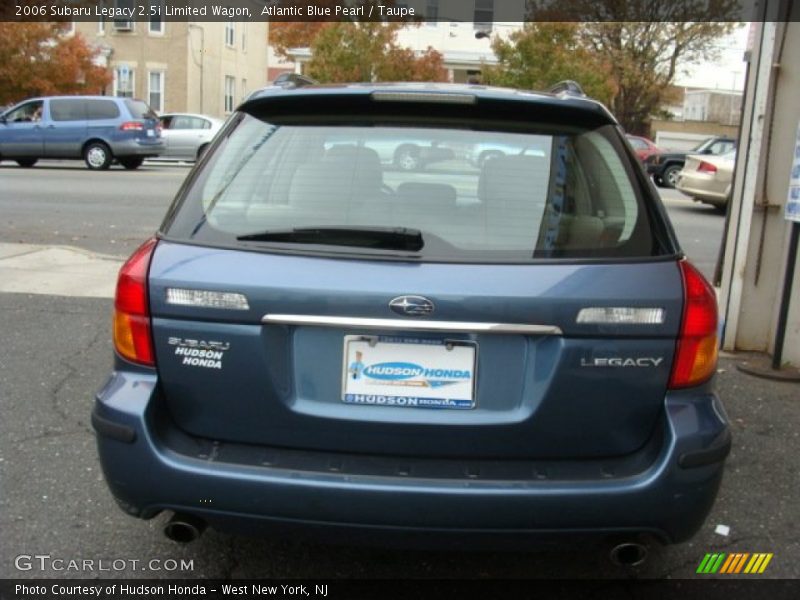 Atlantic Blue Pearl / Taupe 2006 Subaru Legacy 2.5i Limited Wagon