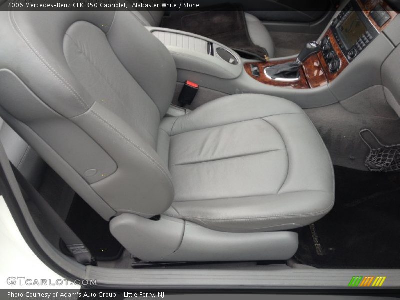 Alabaster White / Stone 2006 Mercedes-Benz CLK 350 Cabriolet