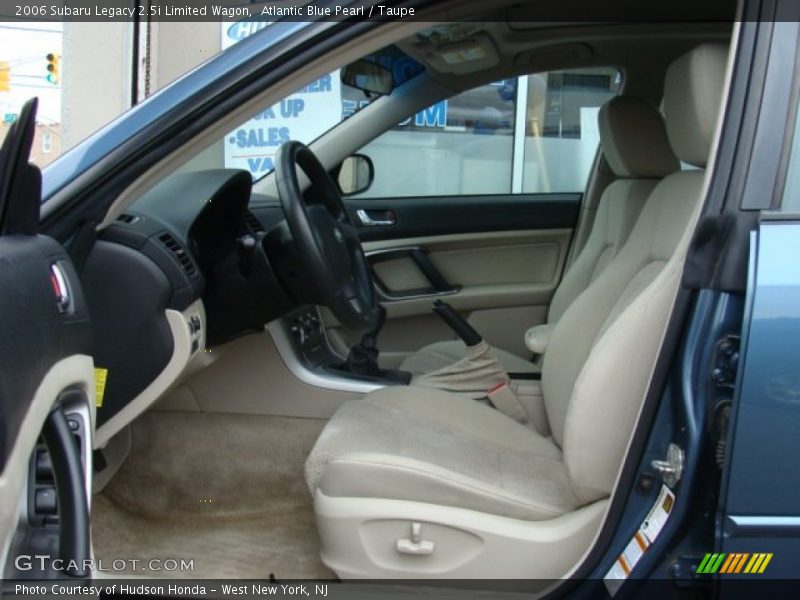 Atlantic Blue Pearl / Taupe 2006 Subaru Legacy 2.5i Limited Wagon