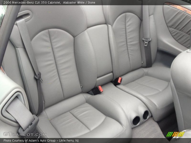 Alabaster White / Stone 2006 Mercedes-Benz CLK 350 Cabriolet