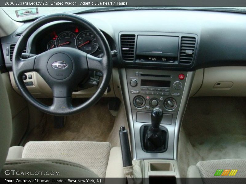 Atlantic Blue Pearl / Taupe 2006 Subaru Legacy 2.5i Limited Wagon