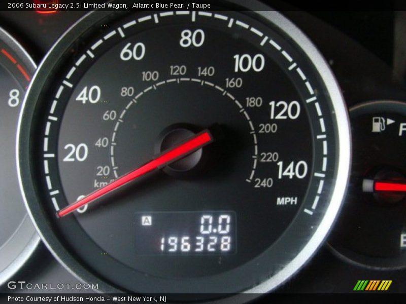 Atlantic Blue Pearl / Taupe 2006 Subaru Legacy 2.5i Limited Wagon