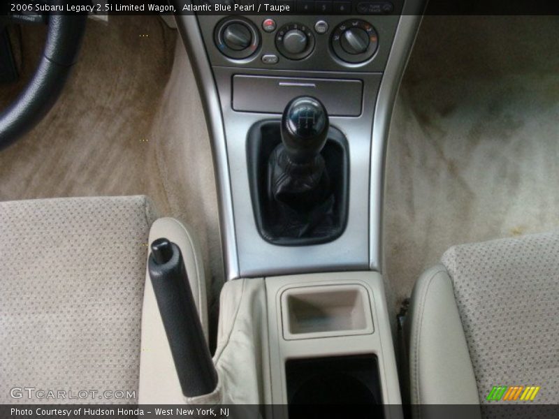 Atlantic Blue Pearl / Taupe 2006 Subaru Legacy 2.5i Limited Wagon