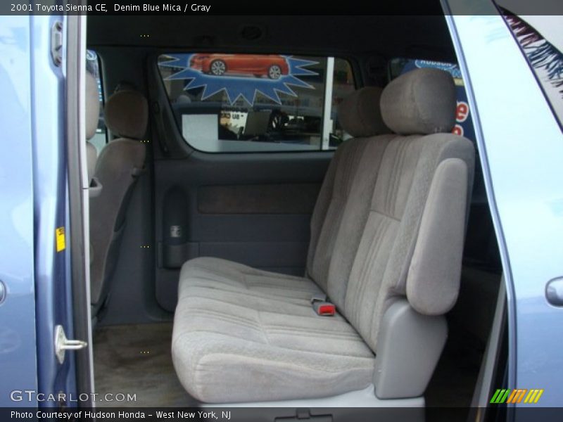 Denim Blue Mica / Gray 2001 Toyota Sienna CE