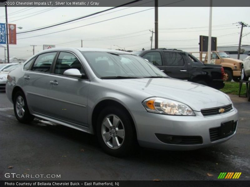 Silver Ice Metallic / Gray 2010 Chevrolet Impala LT