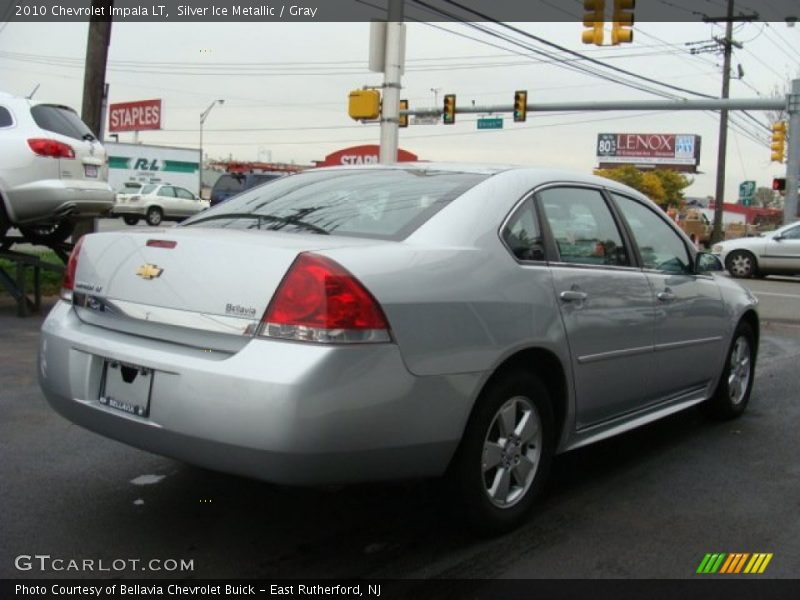 Silver Ice Metallic / Gray 2010 Chevrolet Impala LT