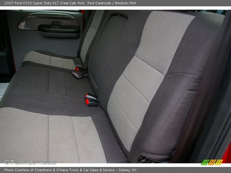 Red Clearcoat / Medium Flint 2007 Ford F250 Super Duty XLT Crew Cab 4x4