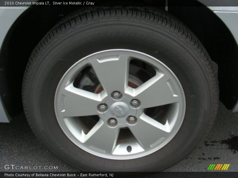 Silver Ice Metallic / Gray 2010 Chevrolet Impala LT