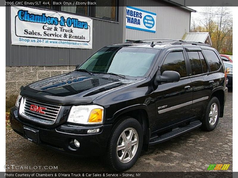 Black Onyx / Ebony Black 2006 GMC Envoy SLT 4x4