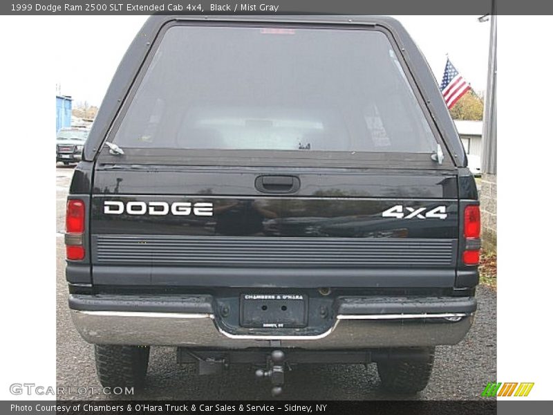 Black / Mist Gray 1999 Dodge Ram 2500 SLT Extended Cab 4x4