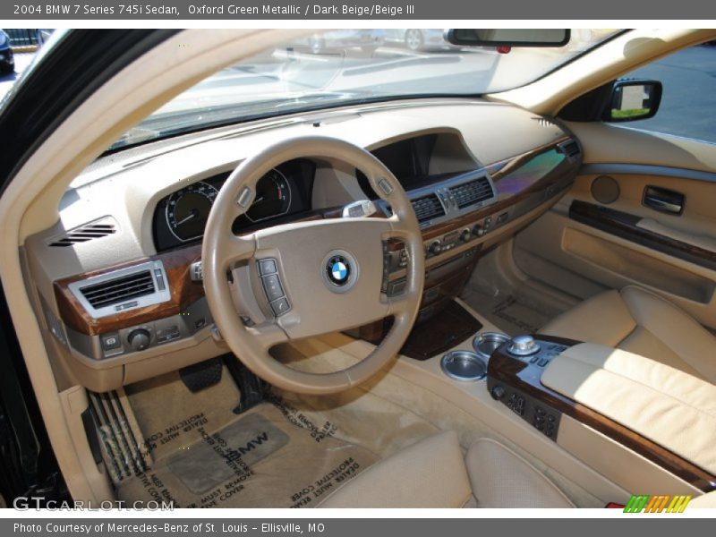 Dark Beige/Beige III Interior - 2004 7 Series 745i Sedan 