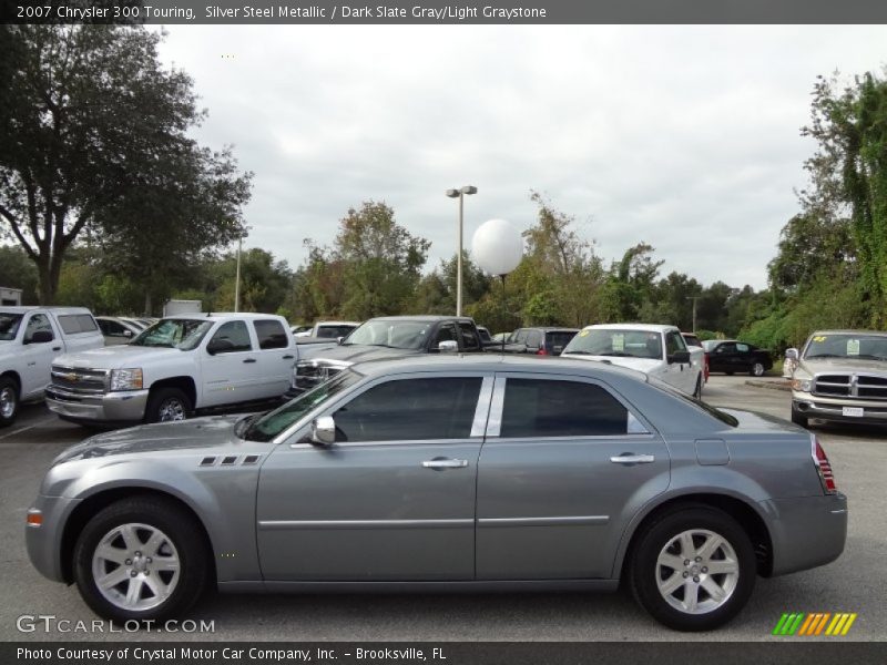 Silver Steel Metallic / Dark Slate Gray/Light Graystone 2007 Chrysler 300 Touring