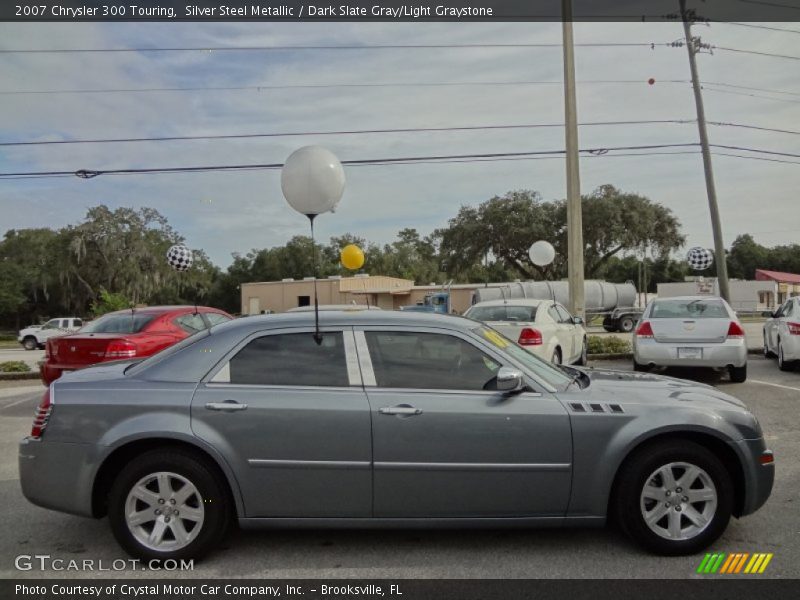 Silver Steel Metallic / Dark Slate Gray/Light Graystone 2007 Chrysler 300 Touring