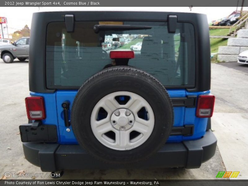 Cosmos Blue / Black 2012 Jeep Wrangler Sport 4x4