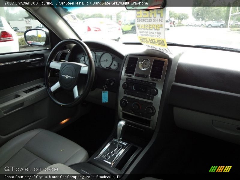 Silver Steel Metallic / Dark Slate Gray/Light Graystone 2007 Chrysler 300 Touring