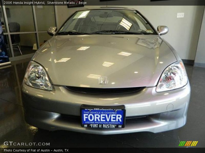 Silverstone Metallic / Beige 2006 Honda Insight Hybrid