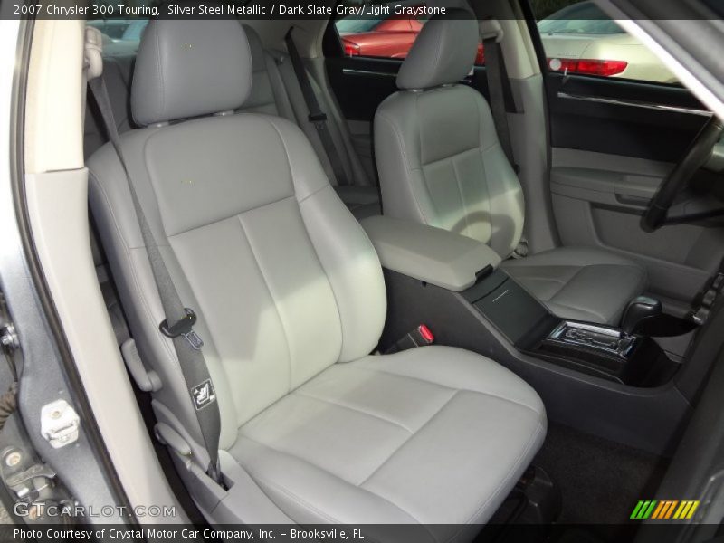 Silver Steel Metallic / Dark Slate Gray/Light Graystone 2007 Chrysler 300 Touring
