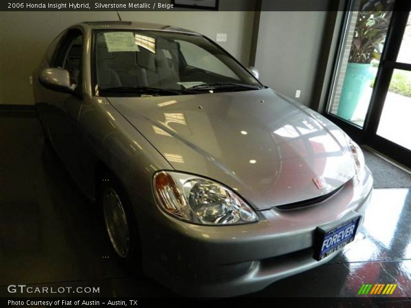 Silverstone Metallic / Beige 2006 Honda Insight Hybrid