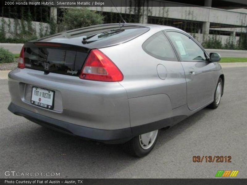 Silverstone Metallic / Beige 2006 Honda Insight Hybrid