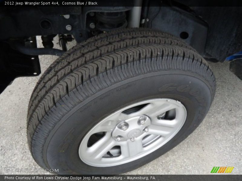 Cosmos Blue / Black 2012 Jeep Wrangler Sport 4x4