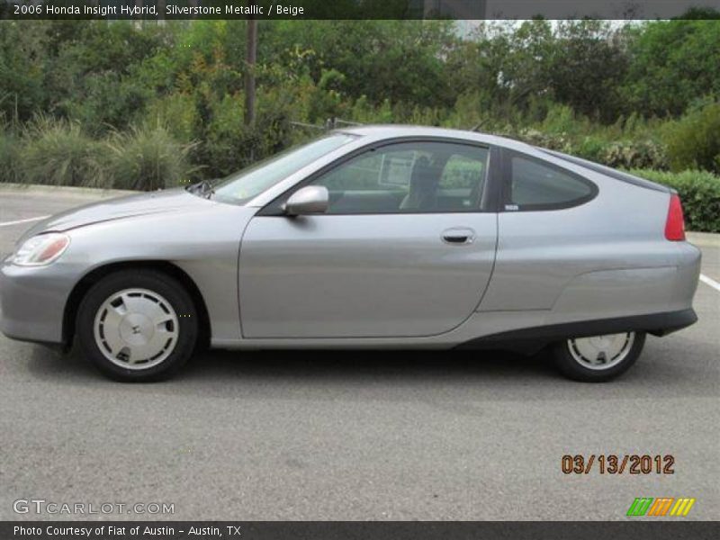Silverstone Metallic / Beige 2006 Honda Insight Hybrid