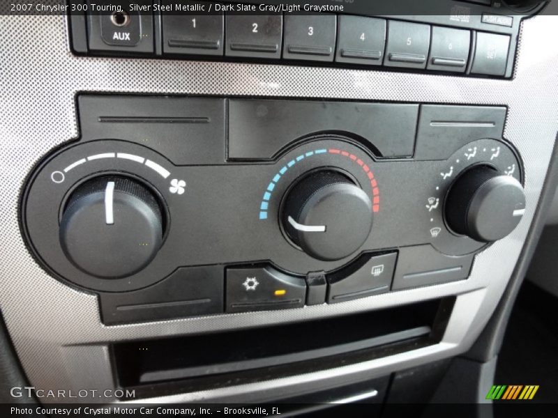 Silver Steel Metallic / Dark Slate Gray/Light Graystone 2007 Chrysler 300 Touring