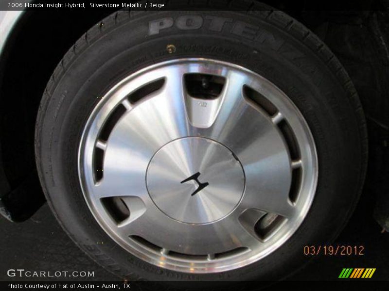 Silverstone Metallic / Beige 2006 Honda Insight Hybrid