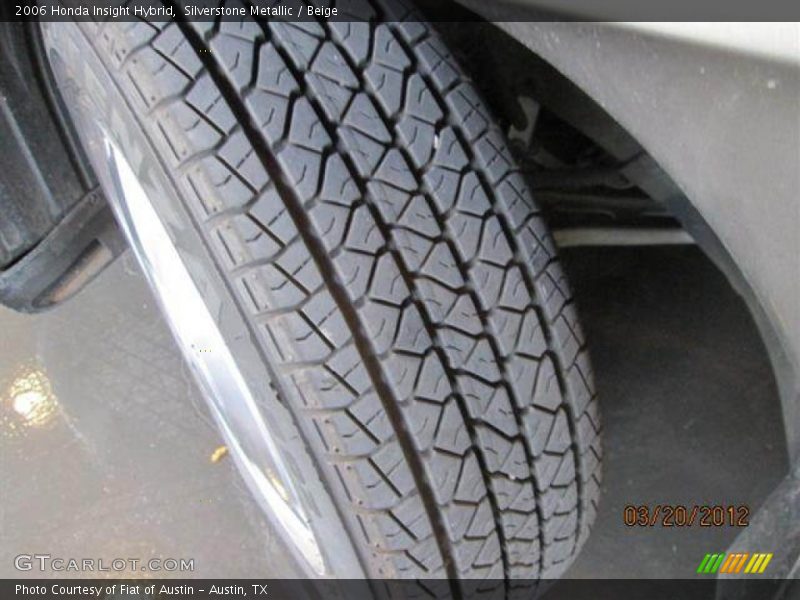 Silverstone Metallic / Beige 2006 Honda Insight Hybrid
