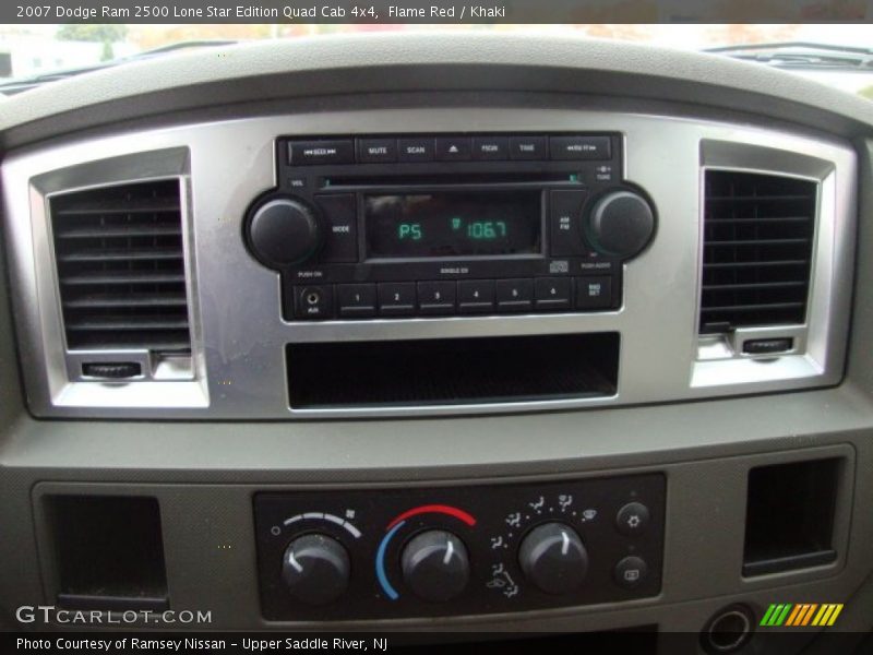 Controls of 2007 Ram 2500 Lone Star Edition Quad Cab 4x4