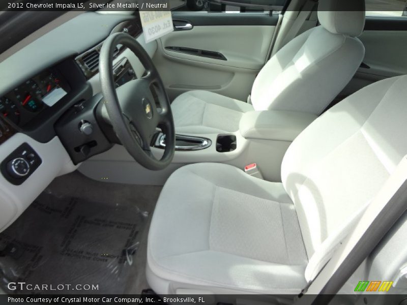 Silver Ice Metallic / Neutral 2012 Chevrolet Impala LS