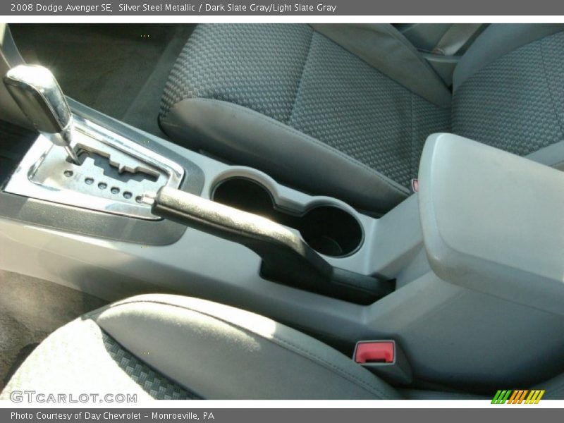 Silver Steel Metallic / Dark Slate Gray/Light Slate Gray 2008 Dodge Avenger SE
