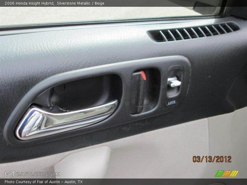 Silverstone Metallic / Beige 2006 Honda Insight Hybrid