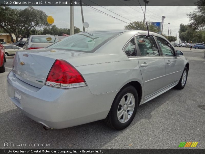 Silver Ice Metallic / Neutral 2012 Chevrolet Impala LS