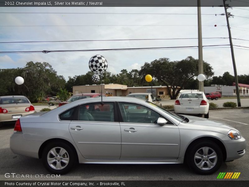 Silver Ice Metallic / Neutral 2012 Chevrolet Impala LS
