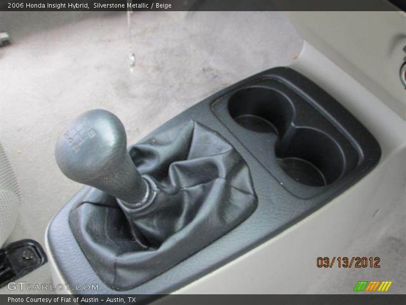 Silverstone Metallic / Beige 2006 Honda Insight Hybrid
