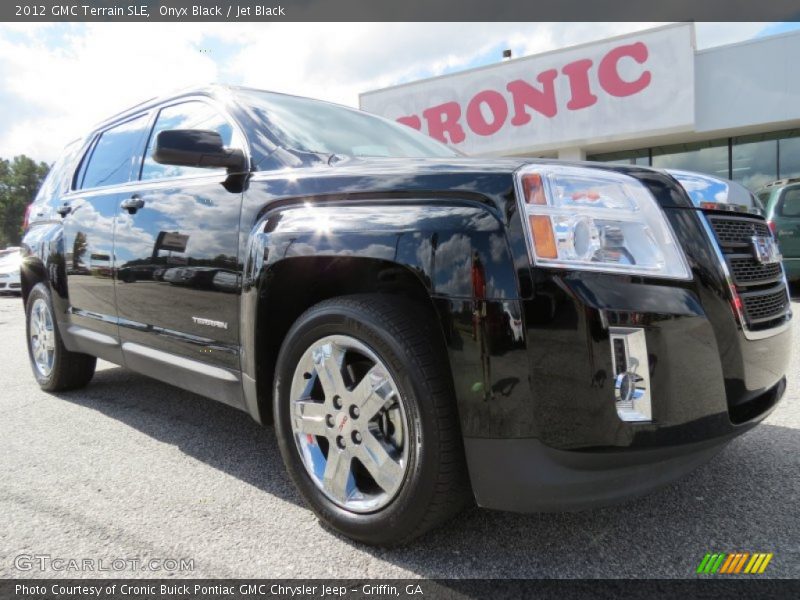 Onyx Black / Jet Black 2012 GMC Terrain SLE