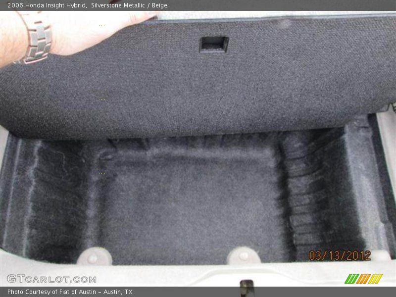 Silverstone Metallic / Beige 2006 Honda Insight Hybrid