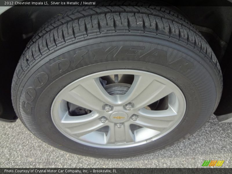 Silver Ice Metallic / Neutral 2012 Chevrolet Impala LS