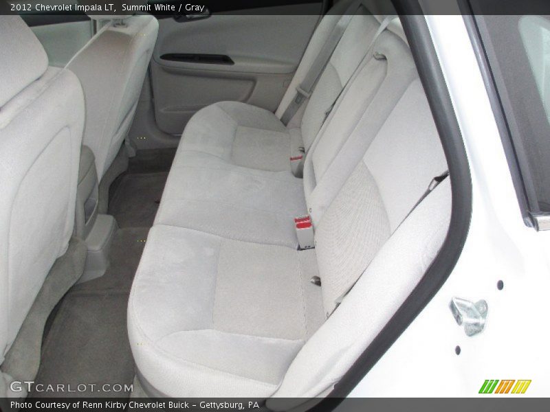 Summit White / Gray 2012 Chevrolet Impala LT