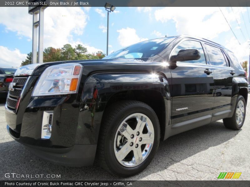 Onyx Black / Jet Black 2012 GMC Terrain SLE