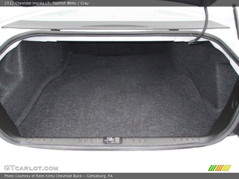 Summit White / Gray 2012 Chevrolet Impala LT