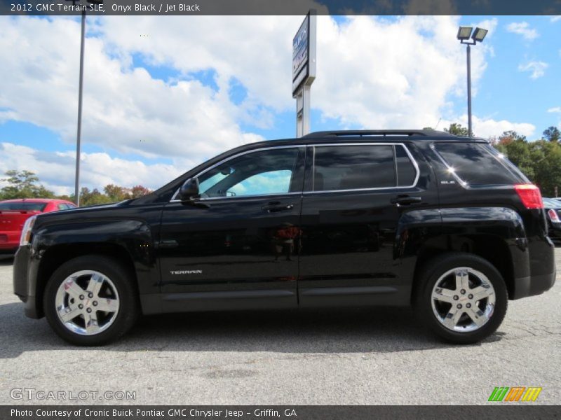 Onyx Black / Jet Black 2012 GMC Terrain SLE